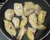 骨付き鶏肉の照り焼き　にんにく風味作り方2写真