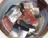 揚げ秋刀魚のキノコたっぷり甘酢がけ作り方2写真