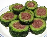 ゴーヤの肉詰め揚げ作り方2写真