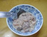 1人分　さば缶と大根おろしのスパゲティ作り方1写真