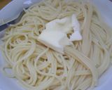 1人分　さば缶と大根おろしのスパゲティ作り方3写真