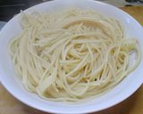 1人分　納豆と大根おろしのスパゲティ作り方4写真