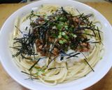 1人分　納豆と大根おろしのスパゲティ作り方5写真