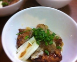 肉？みたいなマグロの竜田みぞれ煮作り方8写真