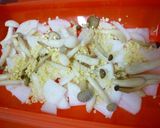 レンジで簡単!大根きのこのこうや煮作り方3写真