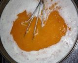 初めての絶品柿ムースオレンジゼリー重ね作り方5写真