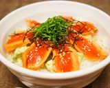 とろ旨！炙りサーモンアボカド丼作り方8写真