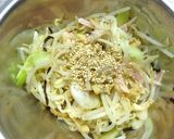 もやしとセロリの塩昆布胡麻酢和え作り方6写真