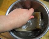 鶏レバーと牛蒡と蒟蒻の煮物・山椒風味作り方5写真