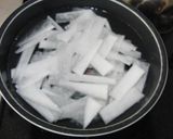 ほっかほか♡鶏だんごと大根のスープ作り方2写真