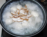 ほっかほか♡鶏だんごと大根のスープ作り方7写真