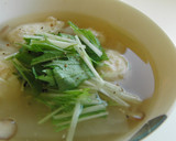 ほっかほか♡鶏だんごと大根のスープ作り方10写真
