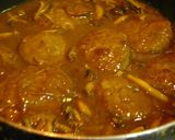 ■自家製ハンバーグのきのこカレーソース■作り方9写真