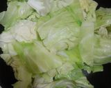 美味☆キャベツときのこの塩麹味噌炒め♪作り方2写真