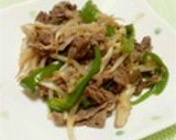 牛肉ともやしキノコのダシダ炒め作り方8写真