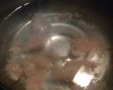 ガラスープ(挽肉と椎茸の卵スープ)作り方4写真