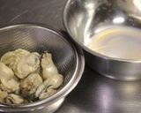 土鍋で牡蠣ピラフ。作り方6写真