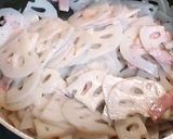 れんこんとベーコンのきんぴら風炒め作り方4写真