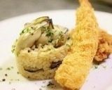 土鍋で牡蠣ピラフ。作り方14写真