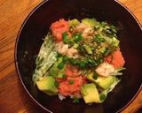 明太アボカド丼作り方2写真