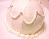 Whiteドームケーキ♡作り方7写真
