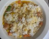 レンジさっぱりクリーミー梅味噌炒飯弁当作り方8写真