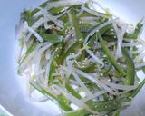 副菜　もやしとピーマンのあっさり茹で作り方6写真