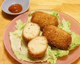 お刺身サーモンの残りでサーモンコロッケ作り方18写真
