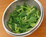 ルクエde小松菜の茹で方☆省スペース対応作り方6写真
