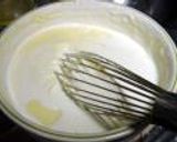 トマトジャムのマーブルレアチーズケーキ作り方4写真