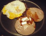 照り焼きハムエッグトースト作り方4写真