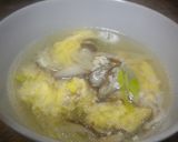 ガラスープ(挽肉と椎茸の卵スープ)作り方8写真