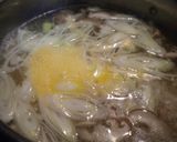 ガラスープ(挽肉と椎茸の卵スープ)作り方7写真