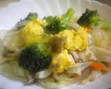 鶏胸肉とブロッコリーの卵炒め作り方13写真