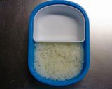 キャラ弁ー簡単！お弁当箱型のドラえもん作り方1写真