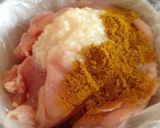 ♢塩麹でタンドリーチキン風♢作り方1写真