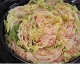 ズボラ♪白菜と豚バラ＊ミルフィーユ鍋作り方4写真