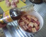 美味すぎ！豚バラブロック焼き♪作り方1写真