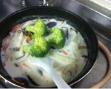 魚座が作る野菜のチャウダー作り方6写真
