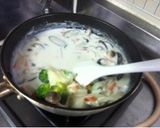 魚座が作る野菜のチャウダー作り方7写真