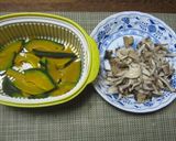 かぼちゃときのこのサラダ！ヘルシーです！作り方2写真