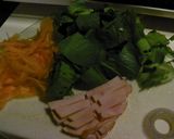 青梗菜ホワイトスープ。お一人様132㌍作り方1写真
