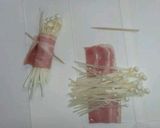 おつまみお弁当に♪えのきの甘辛ベーコン巻作り方2写真