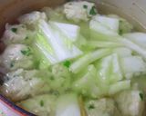 鶏つくねでとろとろオカズ鍋★作り方6写真