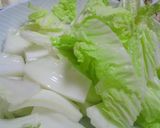 鶏つくねでとろとろオカズ鍋★作り方2写真