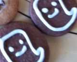 ハロウィンのおばけとかぼちゃのクッキー作り方3写真