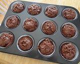 超簡単！材料2つでチョコマフィン作り方3写真