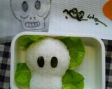 キャラ弁♡ ホラーマン♪作り方4写真