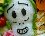 キャラ弁♡ ホラーマン♪作り方5写真