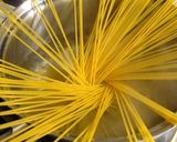 スモークチキンときのこのクリームパスタ♪作り方1写真
